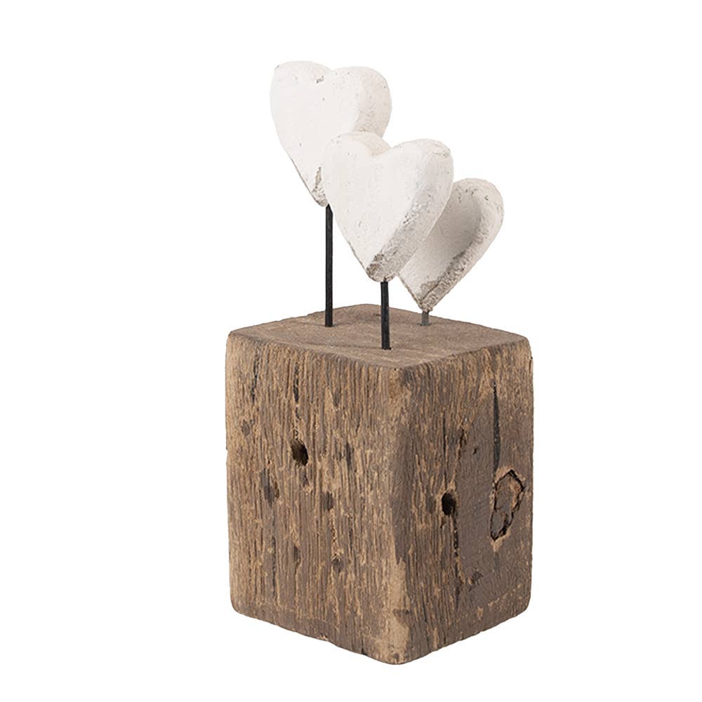 Beeld Harten 7x6x15 cm